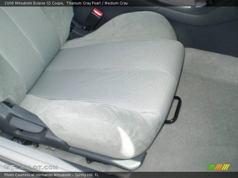 Titanium Gray Pearl / Medium Gray 2006 Mitsubishi Eclipse GS Coupe