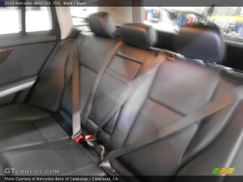 Black / Black 2010 Mercedes-Benz GLK 350