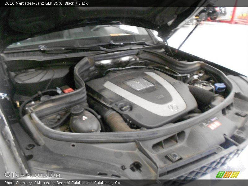 Black / Black 2010 Mercedes-Benz GLK 350