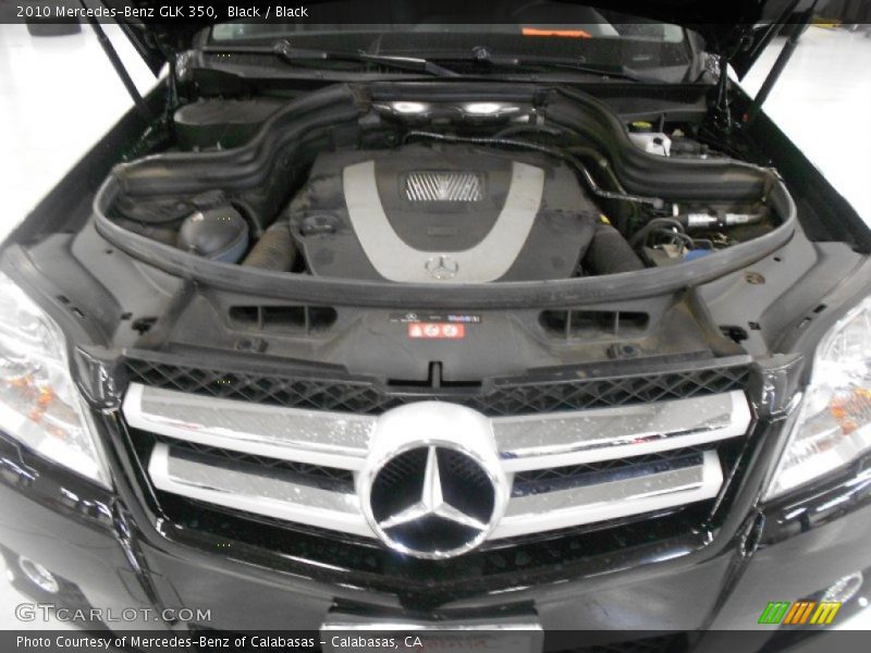 Black / Black 2010 Mercedes-Benz GLK 350