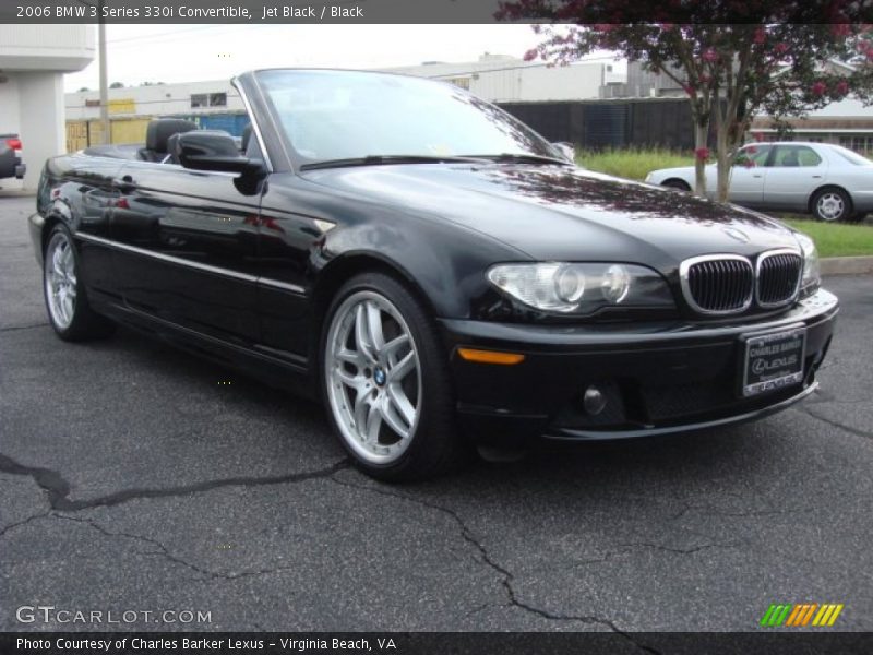 Jet Black / Black 2006 BMW 3 Series 330i Convertible