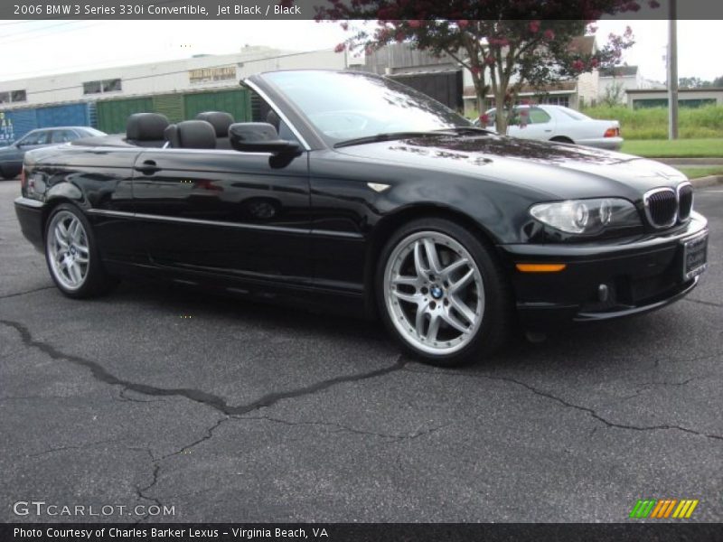 Jet Black / Black 2006 BMW 3 Series 330i Convertible