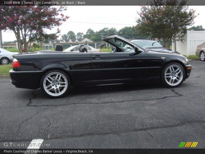 Jet Black / Black 2006 BMW 3 Series 330i Convertible