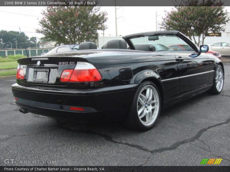 Jet Black / Black 2006 BMW 3 Series 330i Convertible