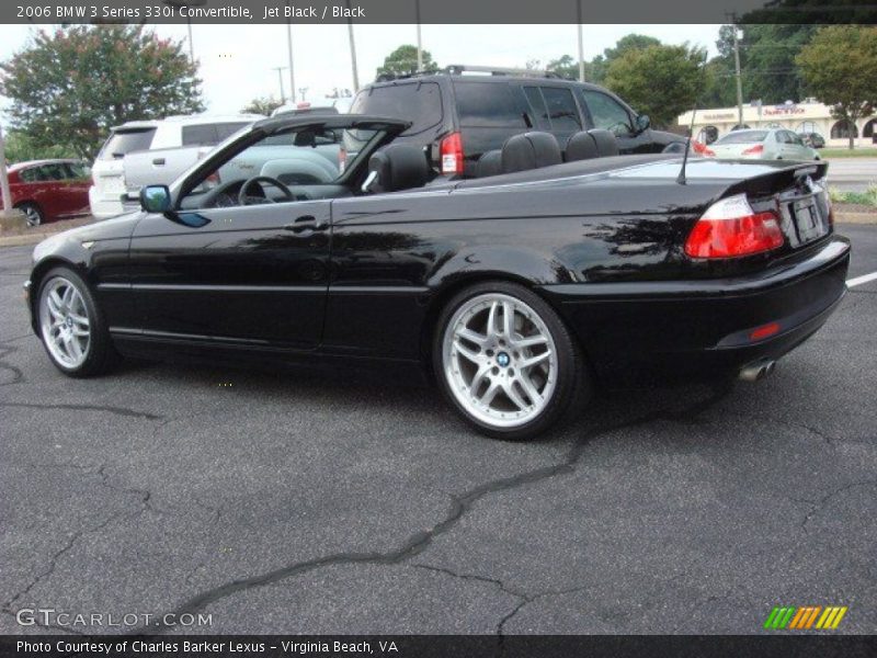 Jet Black / Black 2006 BMW 3 Series 330i Convertible