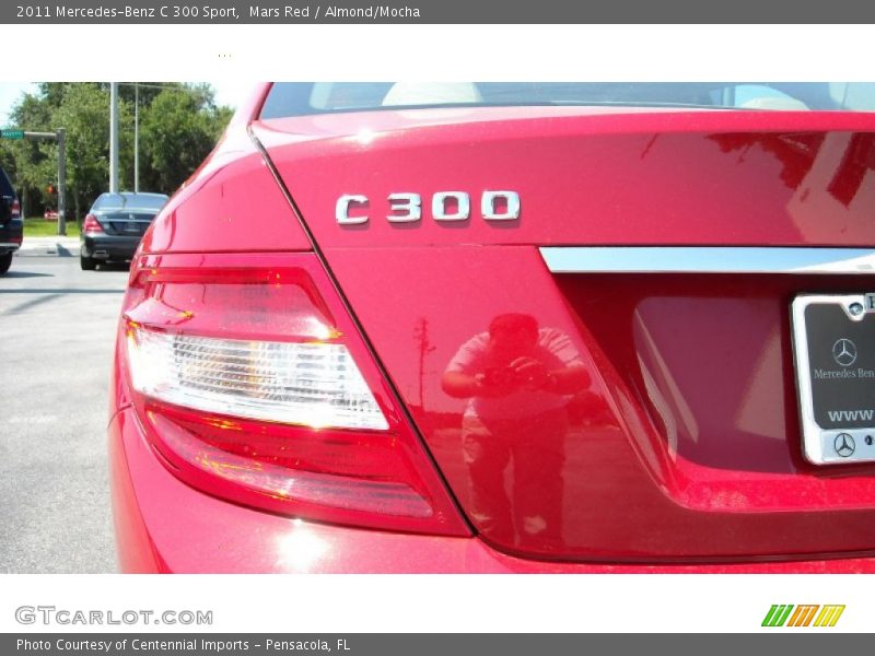 Mars Red / Almond/Mocha 2011 Mercedes-Benz C 300 Sport