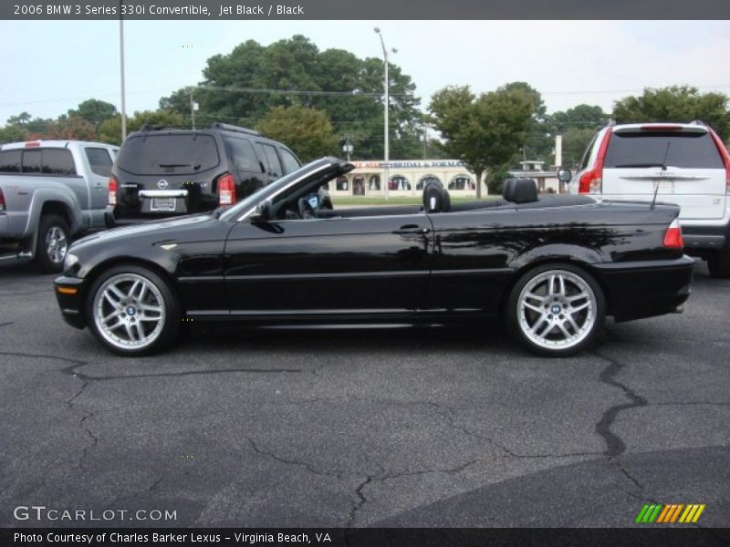 Jet Black / Black 2006 BMW 3 Series 330i Convertible