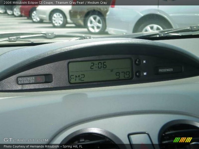 Titanium Gray Pearl / Medium Gray 2006 Mitsubishi Eclipse GS Coupe