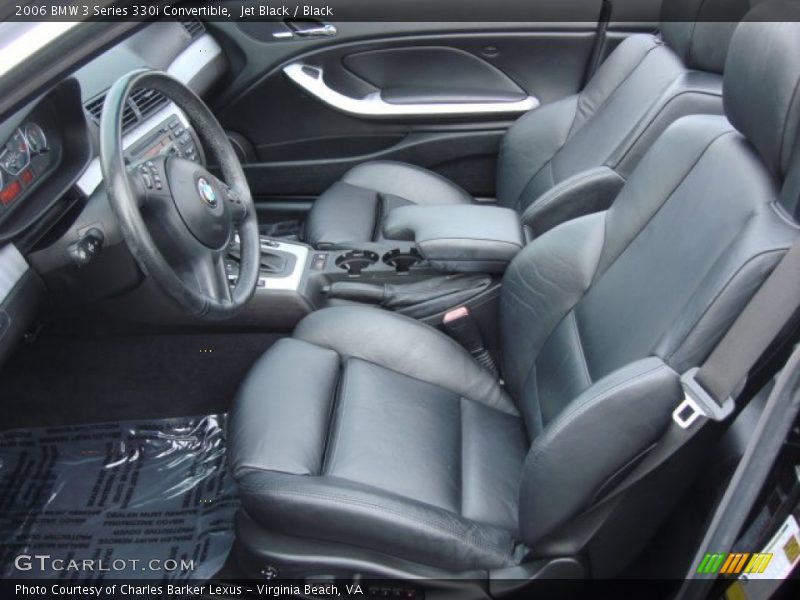 Jet Black / Black 2006 BMW 3 Series 330i Convertible