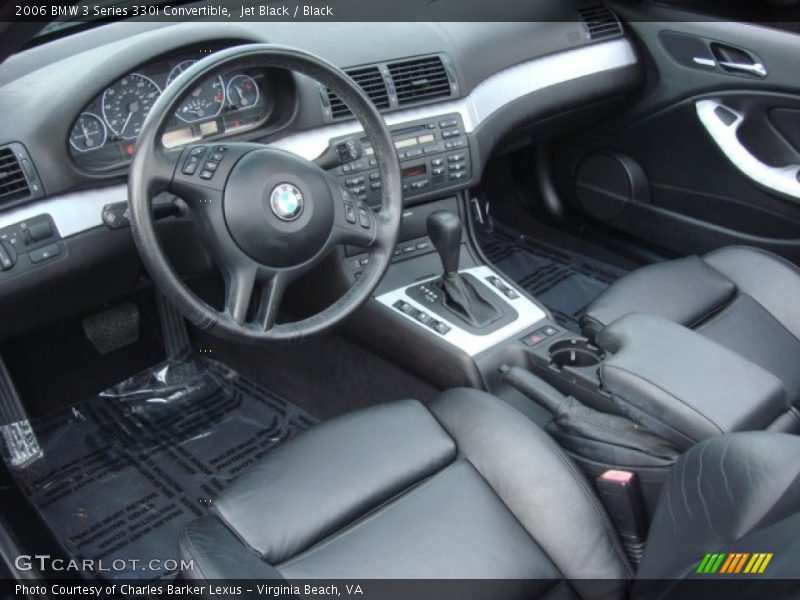 Jet Black / Black 2006 BMW 3 Series 330i Convertible