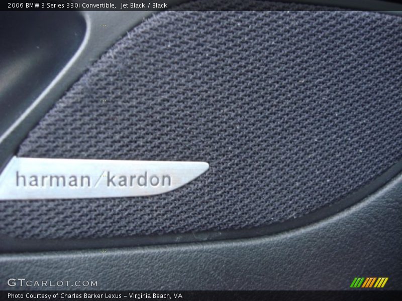 Jet Black / Black 2006 BMW 3 Series 330i Convertible