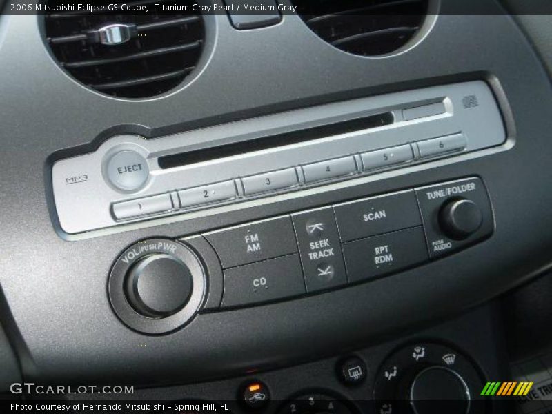 Titanium Gray Pearl / Medium Gray 2006 Mitsubishi Eclipse GS Coupe
