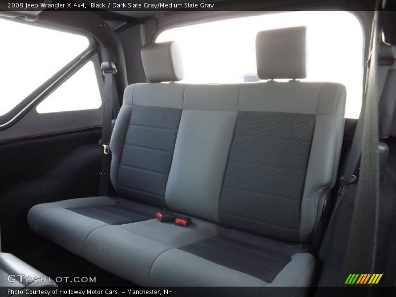Black / Dark Slate Gray/Medium Slate Gray 2008 Jeep Wrangler X 4x4