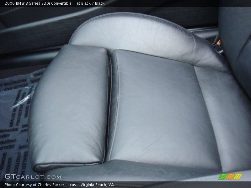 Jet Black / Black 2006 BMW 3 Series 330i Convertible