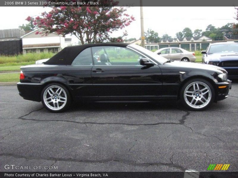 Jet Black / Black 2006 BMW 3 Series 330i Convertible