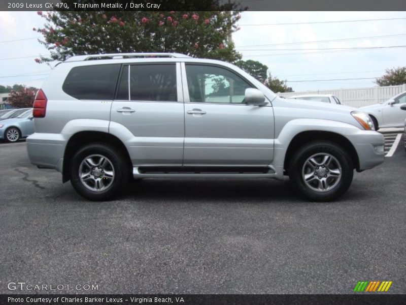 Titanium Metallic / Dark Gray 2009 Lexus GX 470