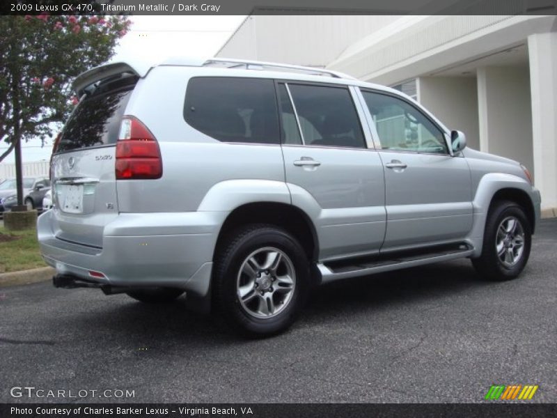 Titanium Metallic / Dark Gray 2009 Lexus GX 470