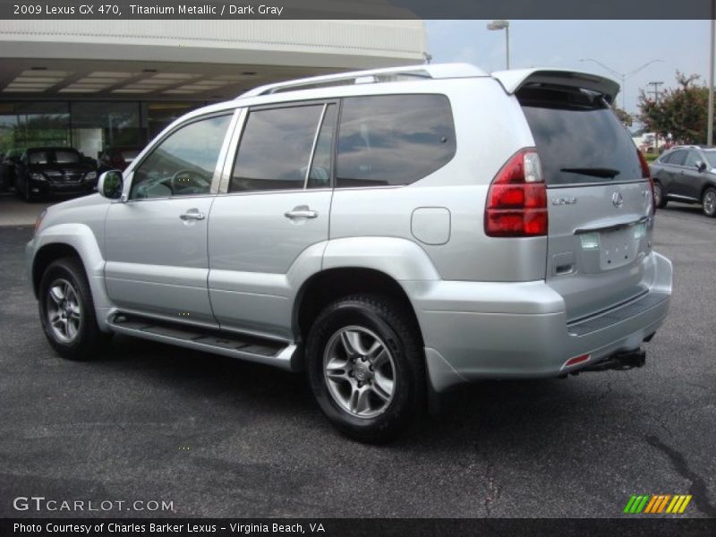 Titanium Metallic / Dark Gray 2009 Lexus GX 470