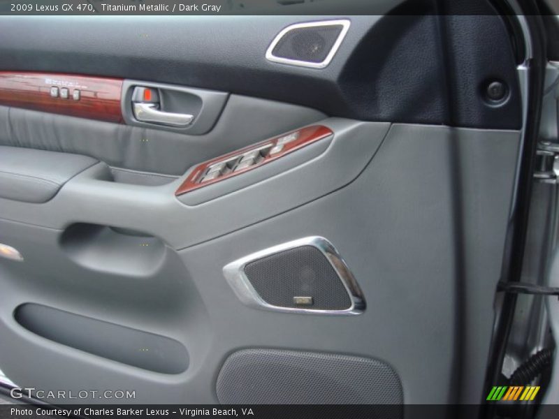 Titanium Metallic / Dark Gray 2009 Lexus GX 470