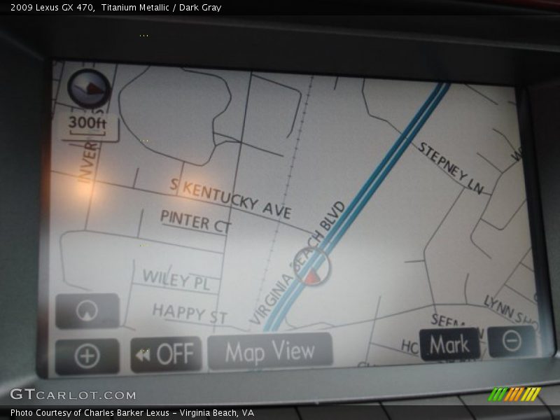 Navigation of 2009 GX 470