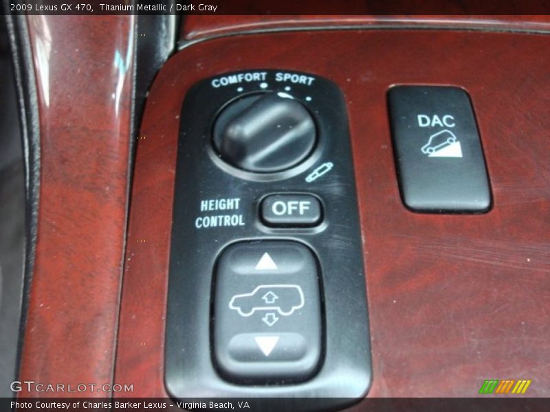 Controls of 2009 GX 470