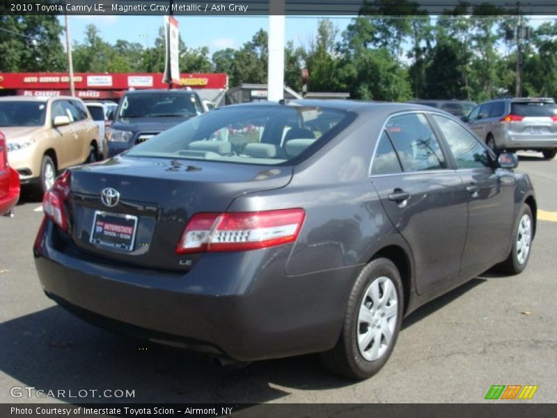 Magnetic Gray Metallic / Ash Gray 2010 Toyota Camry LE