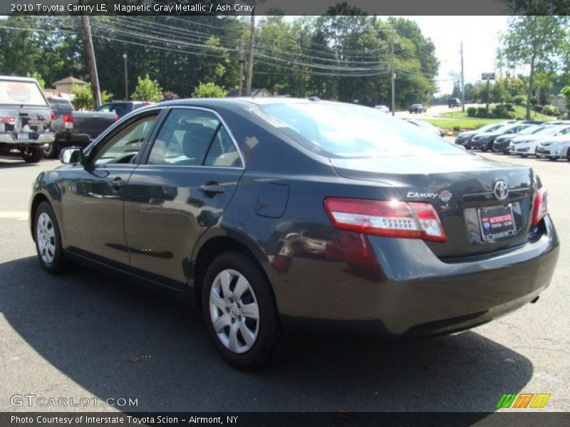 Magnetic Gray Metallic / Ash Gray 2010 Toyota Camry LE