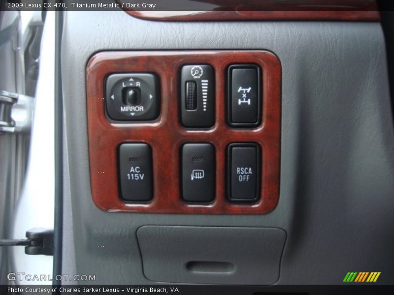 Controls of 2009 GX 470