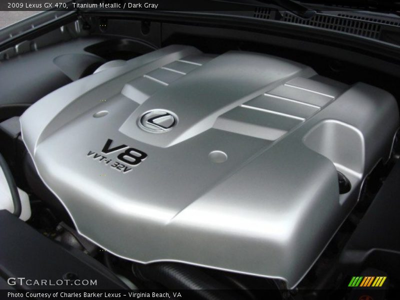  2009 GX 470 Engine - 4.7 Liter DOHC 32-Valve VVT-i V8