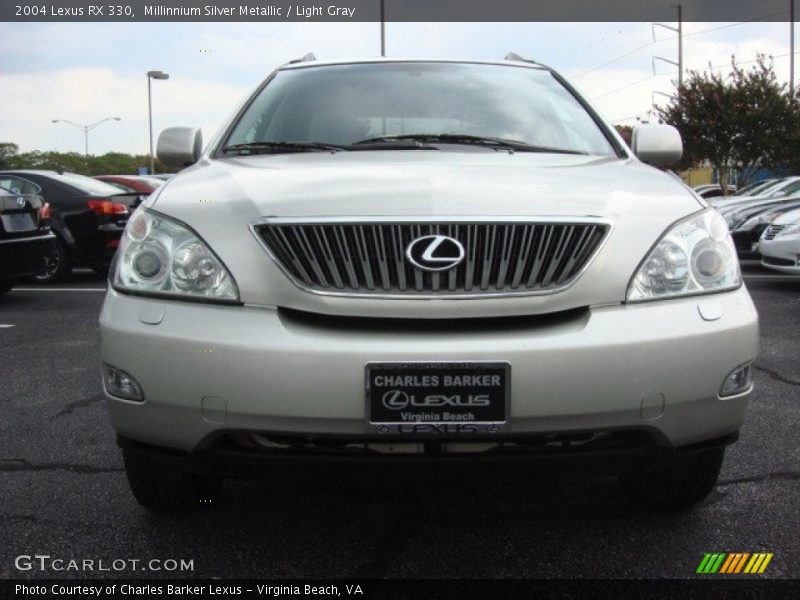 Millinnium Silver Metallic / Light Gray 2004 Lexus RX 330