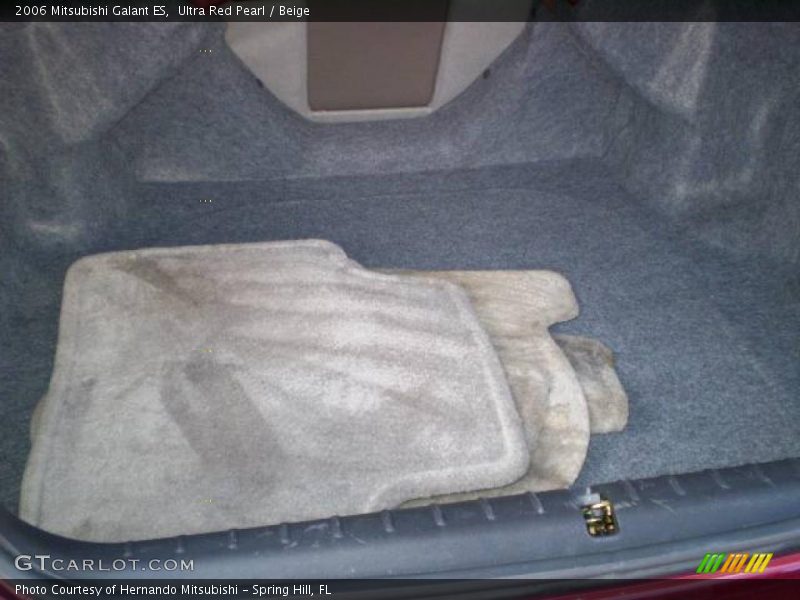 Ultra Red Pearl / Beige 2006 Mitsubishi Galant ES