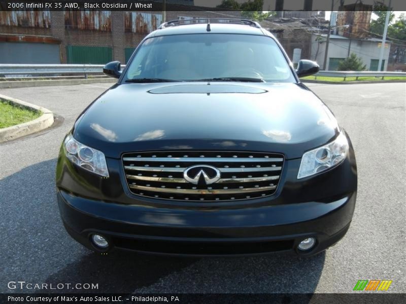 Black Obsidian / Wheat 2006 Infiniti FX 35 AWD