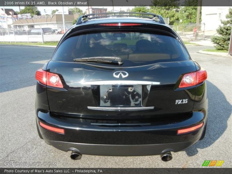 Black Obsidian / Wheat 2006 Infiniti FX 35 AWD