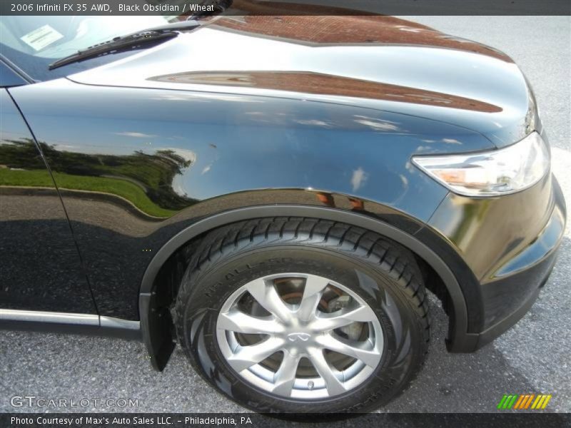 Black Obsidian / Wheat 2006 Infiniti FX 35 AWD