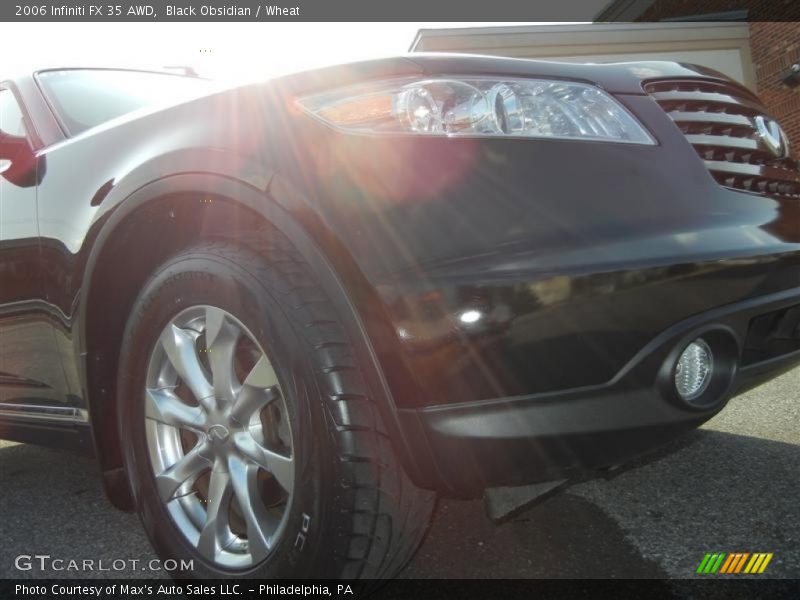 Black Obsidian / Wheat 2006 Infiniti FX 35 AWD