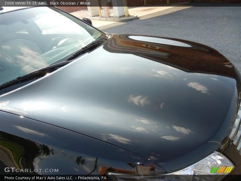 Black Obsidian / Wheat 2006 Infiniti FX 35 AWD