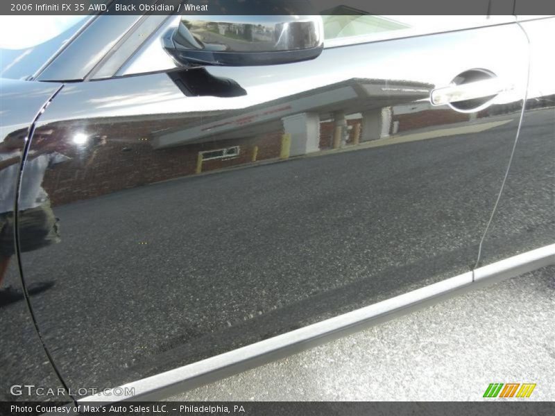 Black Obsidian / Wheat 2006 Infiniti FX 35 AWD