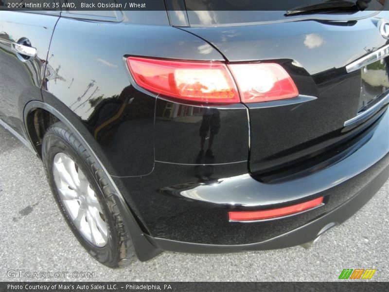 Black Obsidian / Wheat 2006 Infiniti FX 35 AWD