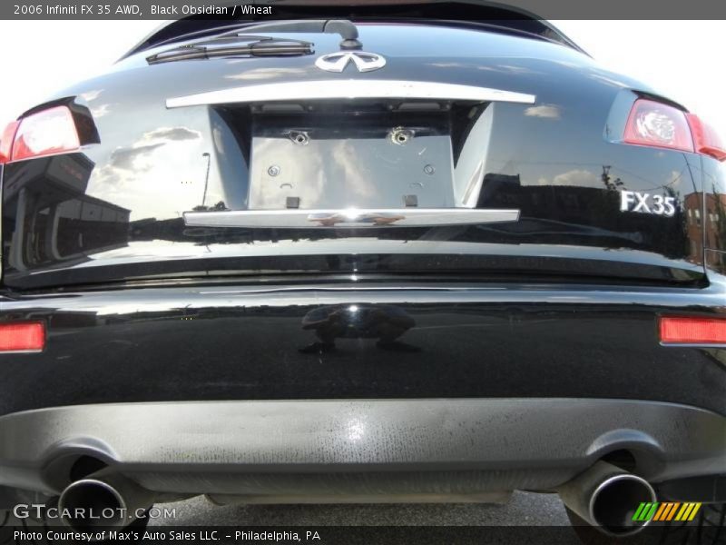 Black Obsidian / Wheat 2006 Infiniti FX 35 AWD