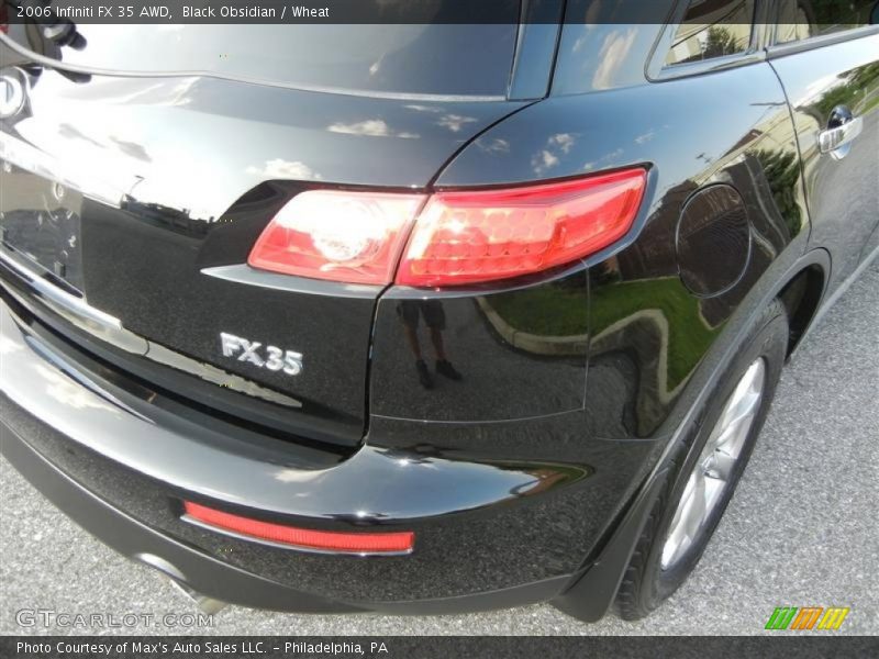 Black Obsidian / Wheat 2006 Infiniti FX 35 AWD