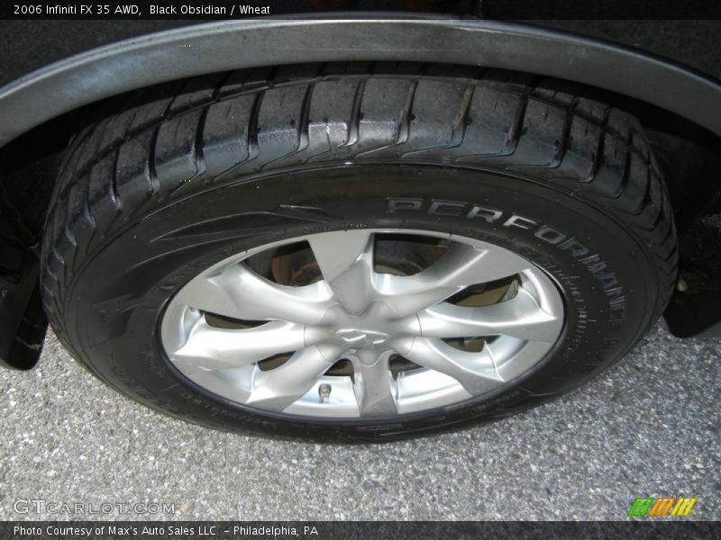 Black Obsidian / Wheat 2006 Infiniti FX 35 AWD