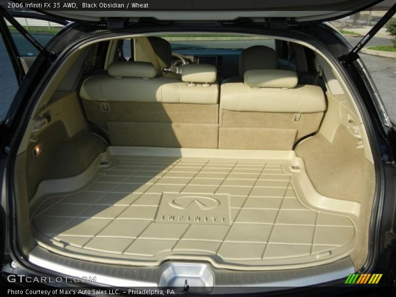 Black Obsidian / Wheat 2006 Infiniti FX 35 AWD