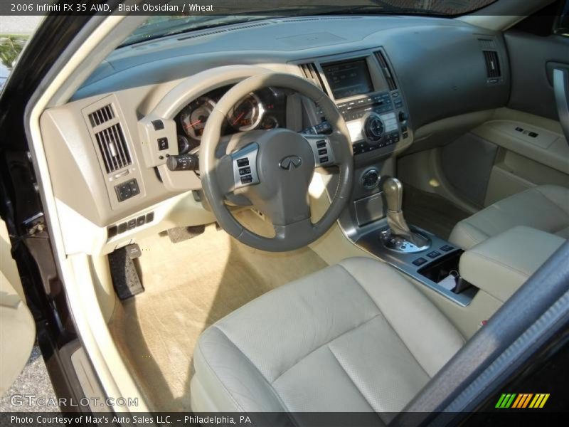 Black Obsidian / Wheat 2006 Infiniti FX 35 AWD