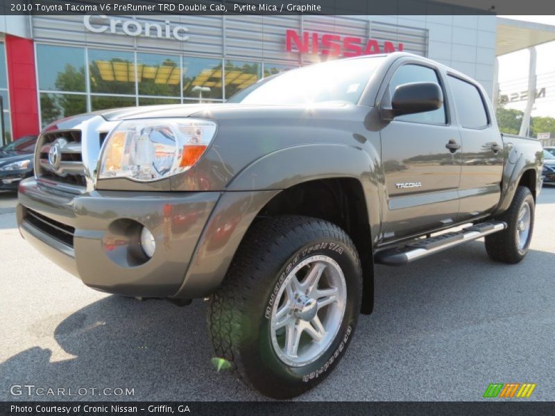 Pyrite Mica / Graphite 2010 Toyota Tacoma V6 PreRunner TRD Double Cab