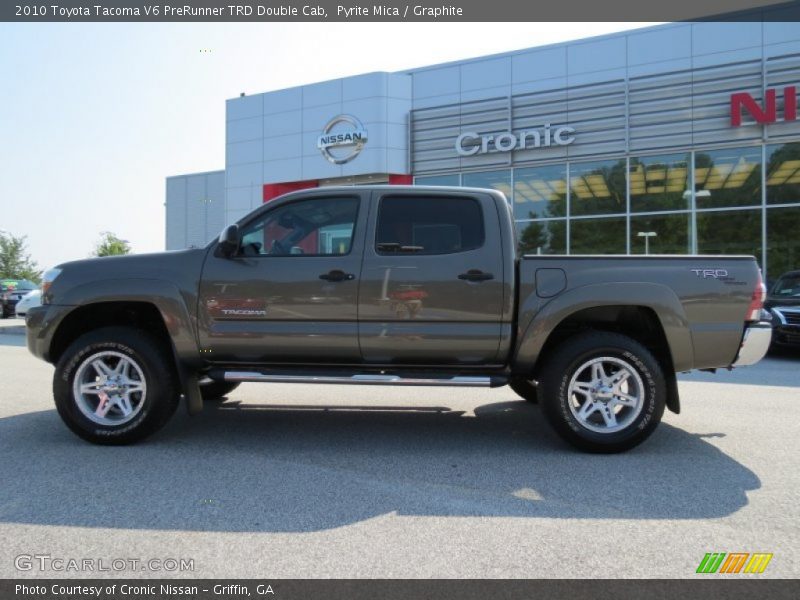 Pyrite Mica / Graphite 2010 Toyota Tacoma V6 PreRunner TRD Double Cab