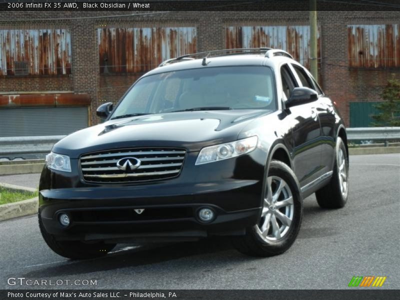 Black Obsidian / Wheat 2006 Infiniti FX 35 AWD