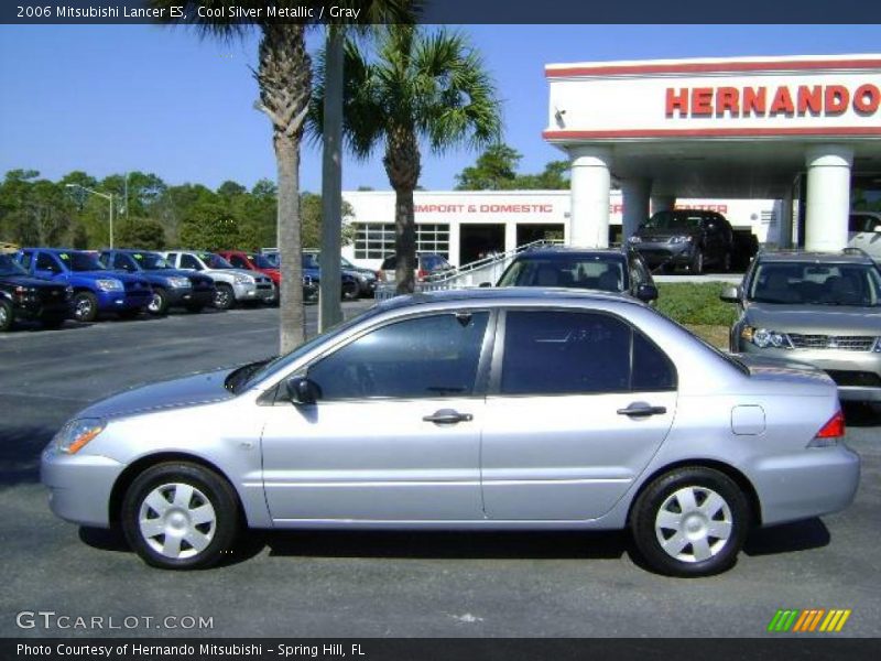 Cool Silver Metallic / Gray 2006 Mitsubishi Lancer ES