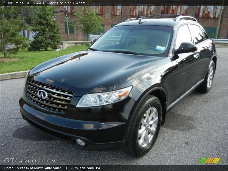 Black Obsidian / Wheat 2006 Infiniti FX 35 AWD