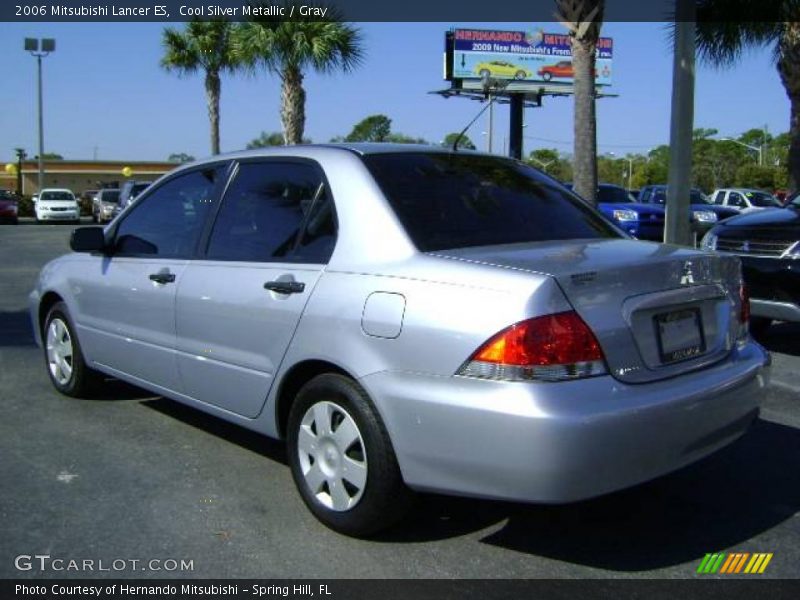 Cool Silver Metallic / Gray 2006 Mitsubishi Lancer ES