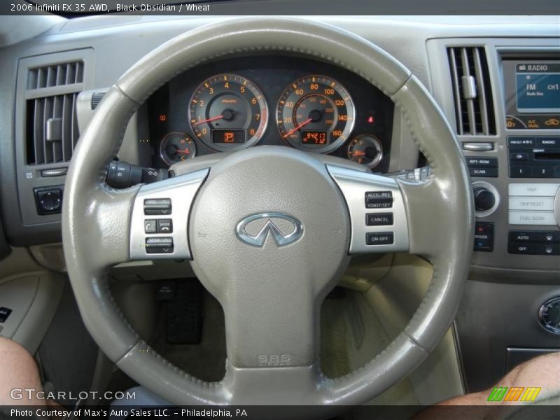 Black Obsidian / Wheat 2006 Infiniti FX 35 AWD